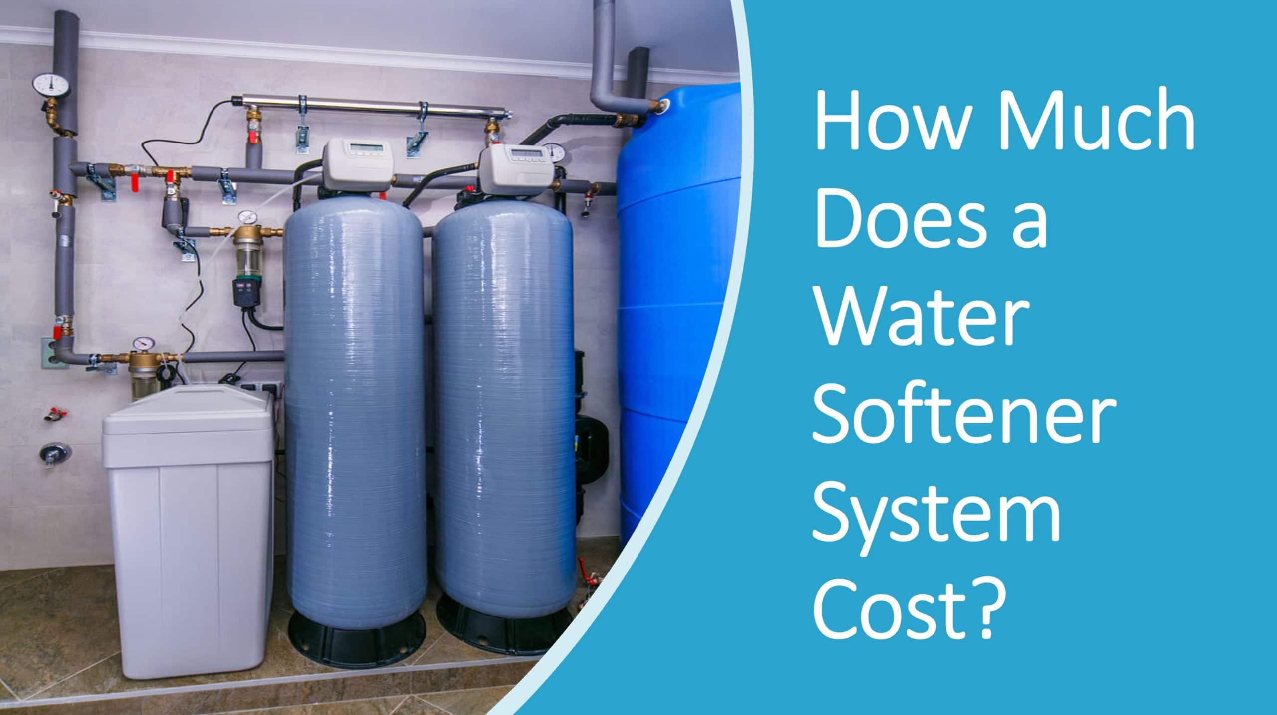 The Cost of Owning a Water Softener
