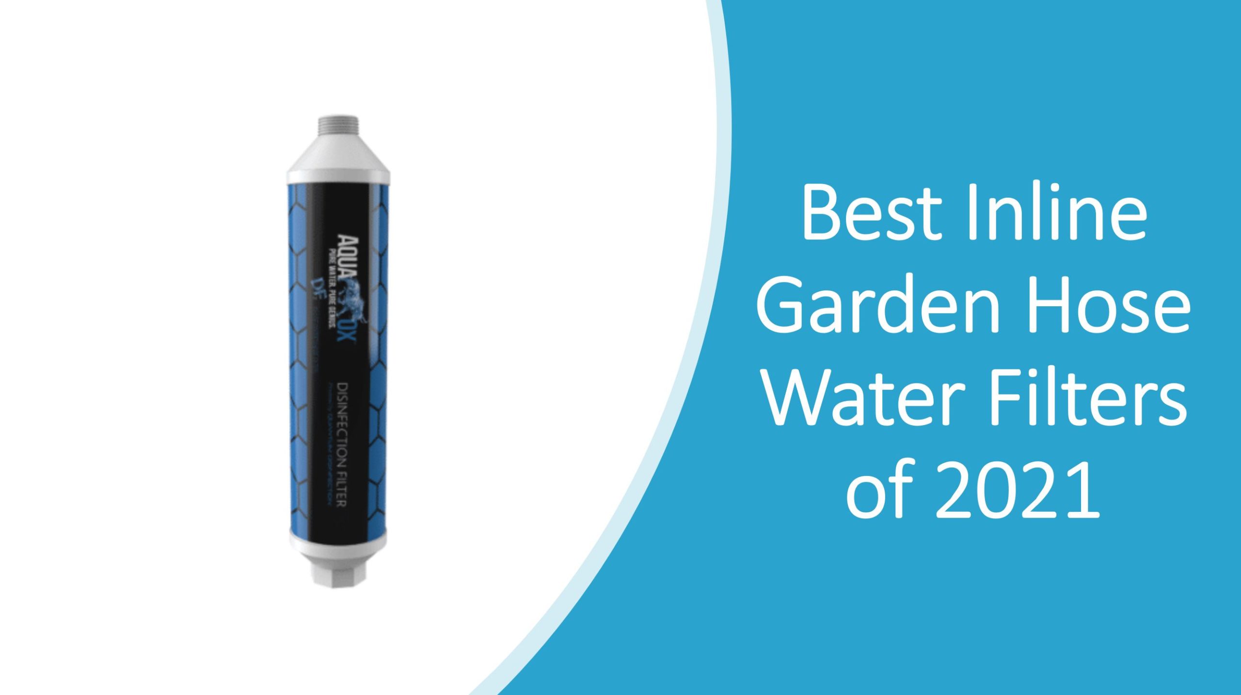 Garden Hose Water Filter, AquaOx DF 7